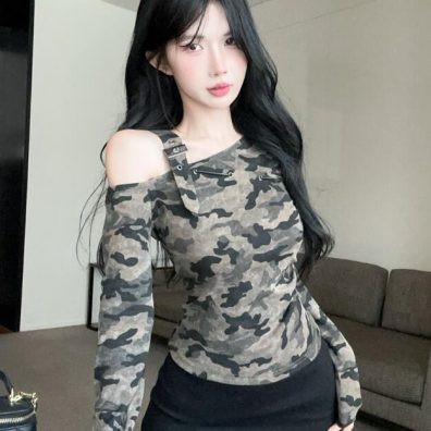 실사 밀리터리 언발티셔츠